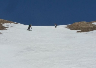 Off-piste skiing in Val d Isere 